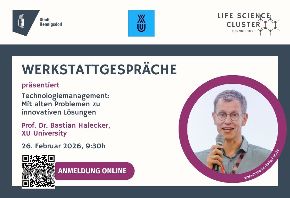 26.02.2026: Werkstattgespräche des Life Science Clusters