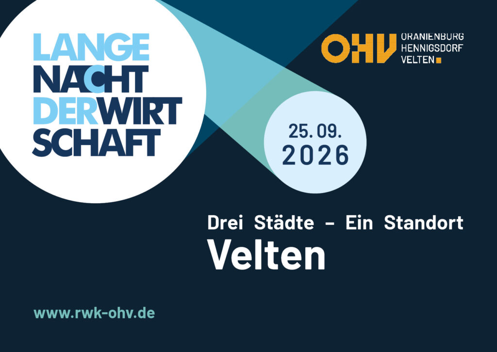 Lange Nacht der Wirtschaft 2026 in Velten